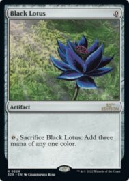 Black Lotus（MTG「30th Anniversary Edition」収録）Modern Flame版