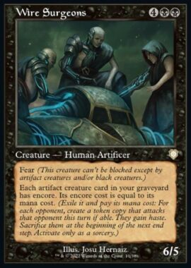 Wire Surgeons（MTG「BRO統率者デッキ ウルザの鐵同盟」新規収録カード）