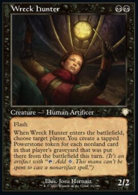 Wreck Hunter（MTG「BRO統率者デッキ ウルザの鐵同盟」新規収録カード）