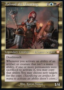 Ashnod the Uncaring（MTG「BRO統率者デッキ ミシュラの輝く軍旗」新規収録カード）