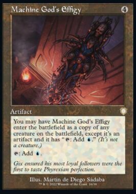 Machine God's Effigy（MTG「BRO統率者デッキ ミシュラの輝く軍旗」新規収録カード）