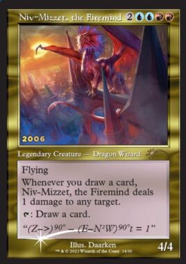 火想者ニヴ＝ミゼット(Niv-Mizzet, the Firemind)機械兵団の進軍