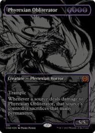 Phyrexian Obliterator（ファイレクシア：完全なる統一 Bundle: Compleat Edition）