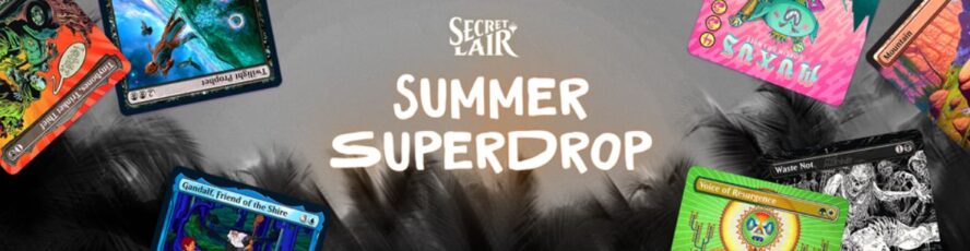 MTG「Secret Lair Summer Superdrop 2023」のネット通販予約が解禁！2023年8月28日までの期間限定販売！