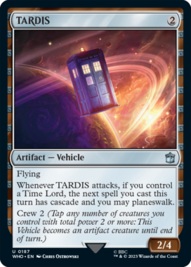 TARDIS（MTG「ドクター・フー」収録）