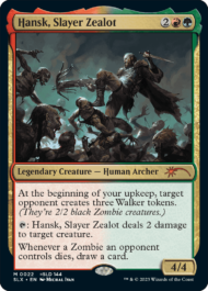 Hansk, Slayer Zealot（MTG「Secret Lair X The Walking Dead」ユニバースウィズイン）