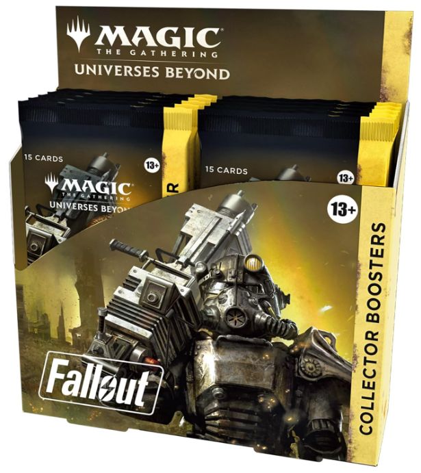 MTG「Fallout/フォールアウト」のコレクター・ブースターを最安値で予約できるネット通販ショップは？拡張アート版カードやFOILカードを大量に入手できるコレクター向けパック！