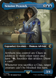 《Senator Peacock》（RAVNICA CLUE EDITION）